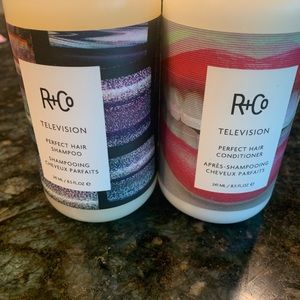 R+Co Television shampoo and conditioner set